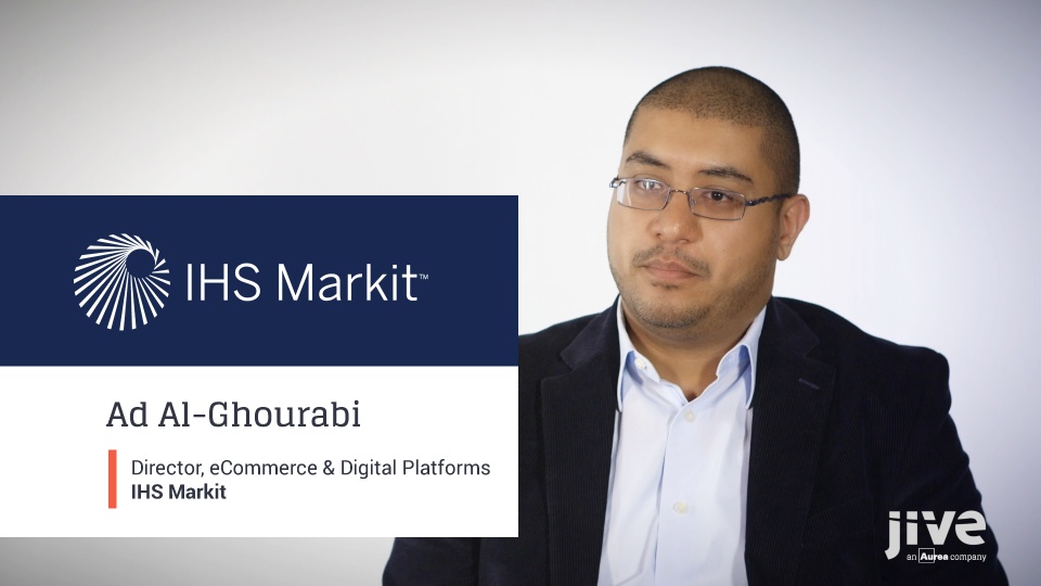 IHS Markit - Customer Success Story (AD Al-Ghourabi - Director of E-commerce and Digital Platforms)
