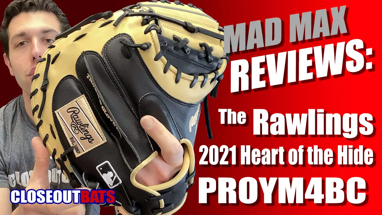 RAWLINGS HEART OF THE HIDE - PROYM4BC - 34.00” BASEBALL CATCHER'S