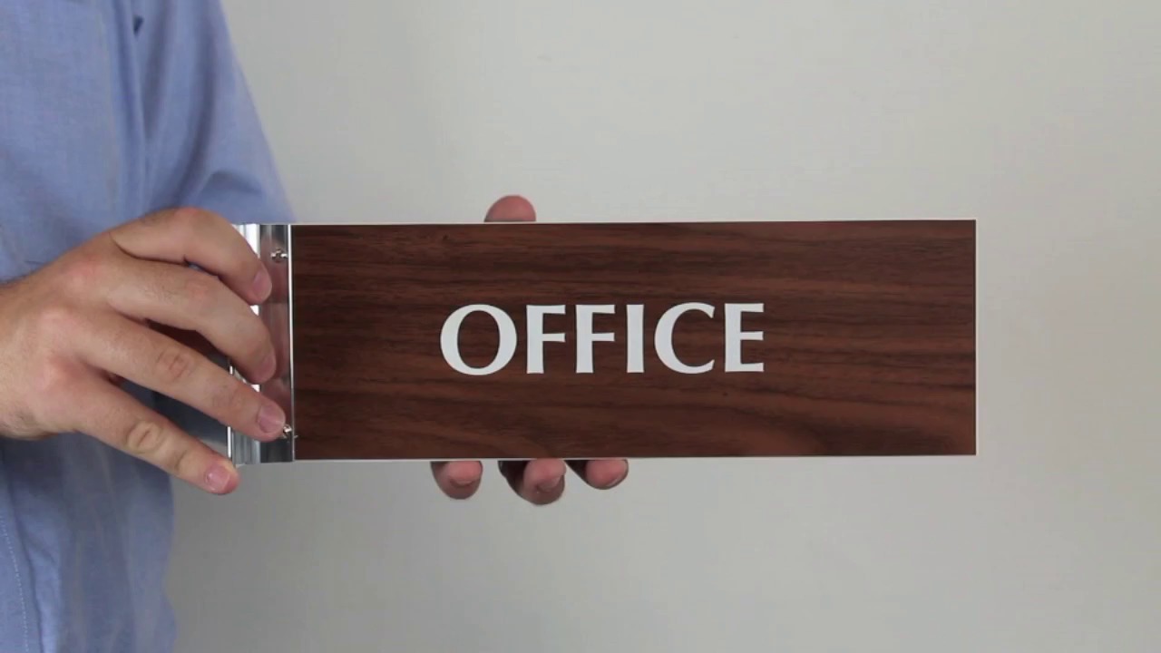 Engraved Corridor Signs