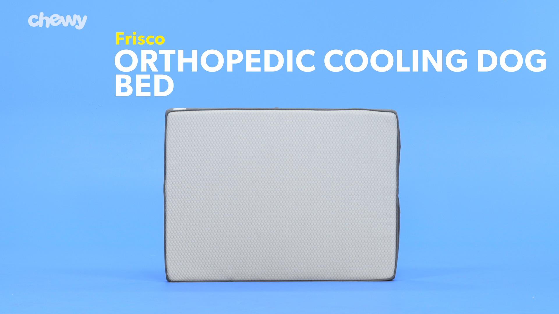 frisco cooling orthopedic pillow dog bed