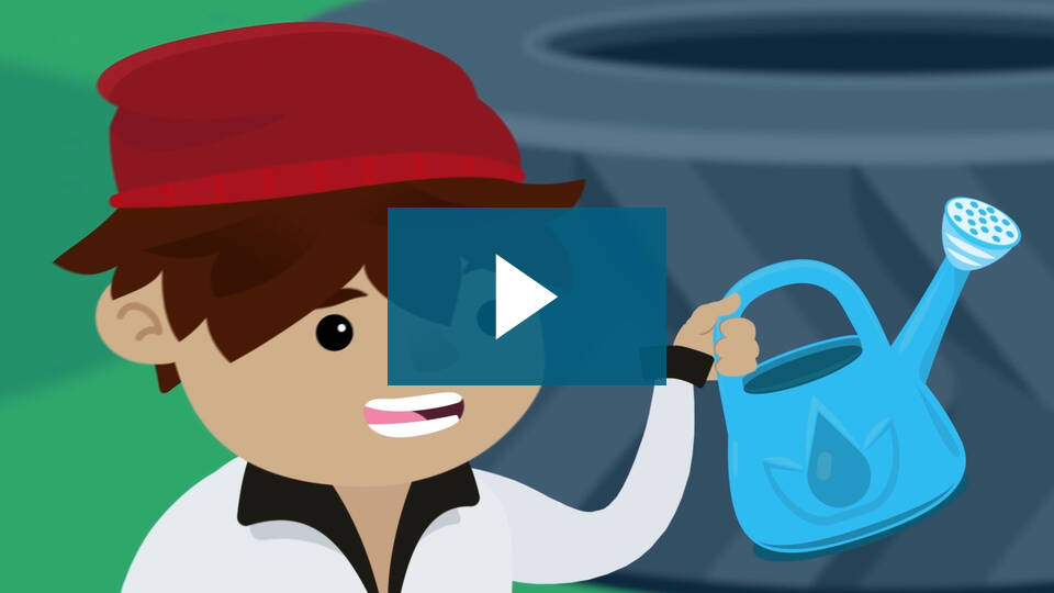 Video thumbnail for Growing Money with a play button over the top.