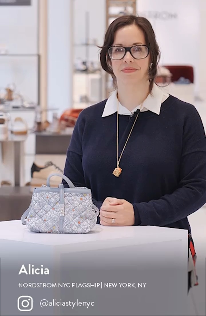 MZ Wallace Mini Astor Diamond Quilted Top Handle Bag | Nordstrom