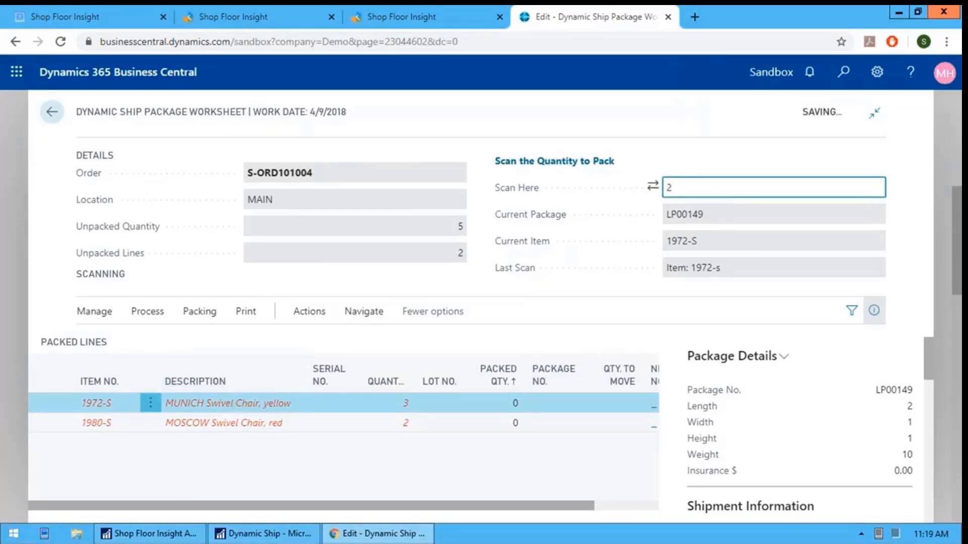 Integrated Shipping | Business Central | Western Computer