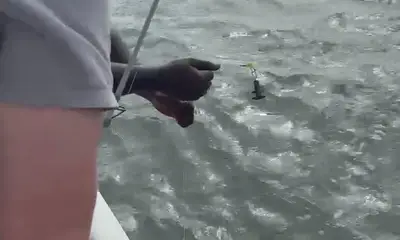 Capt Shep with the 6ft Shark! 
