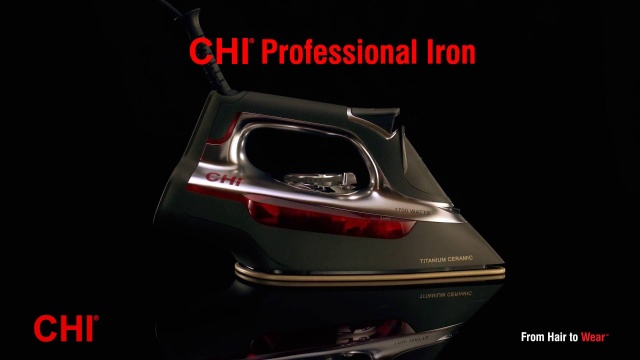 CHI Professional Iron - Black - 13104