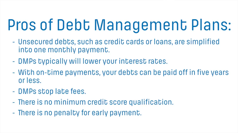 Debt management resources