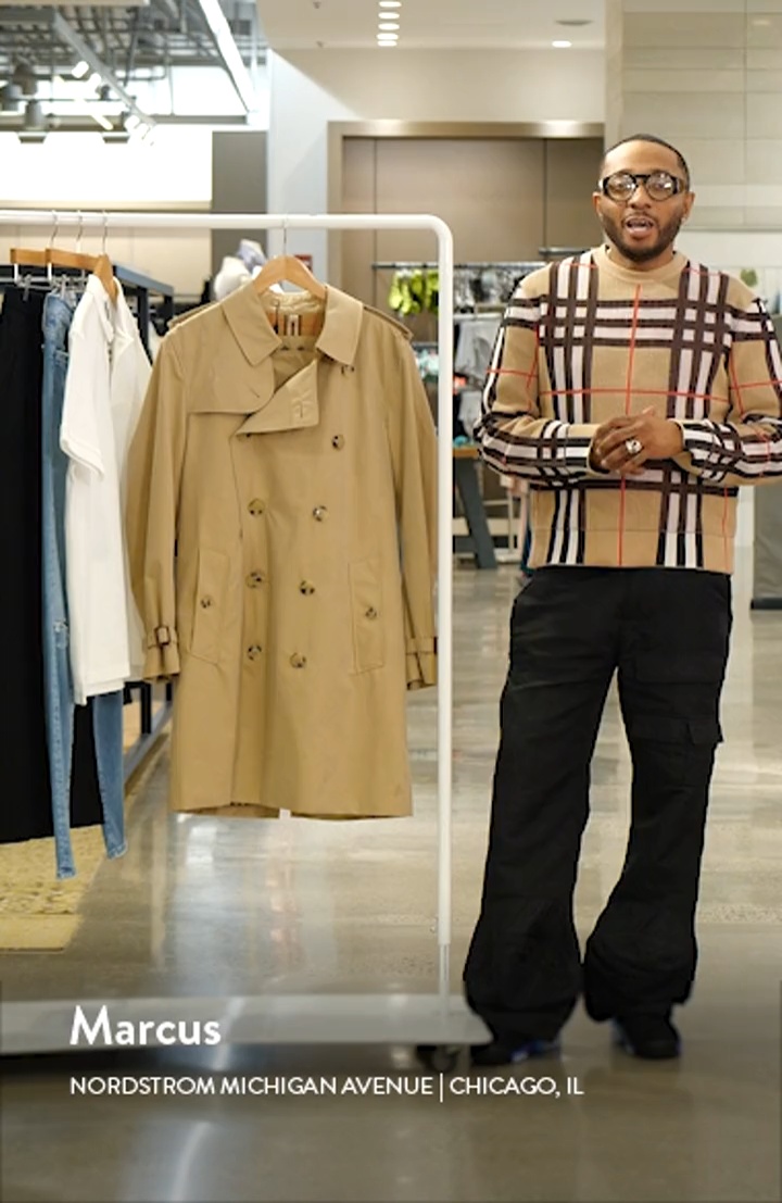 Burberry The Kensington Mid Cotton Gabardine Trench Coat