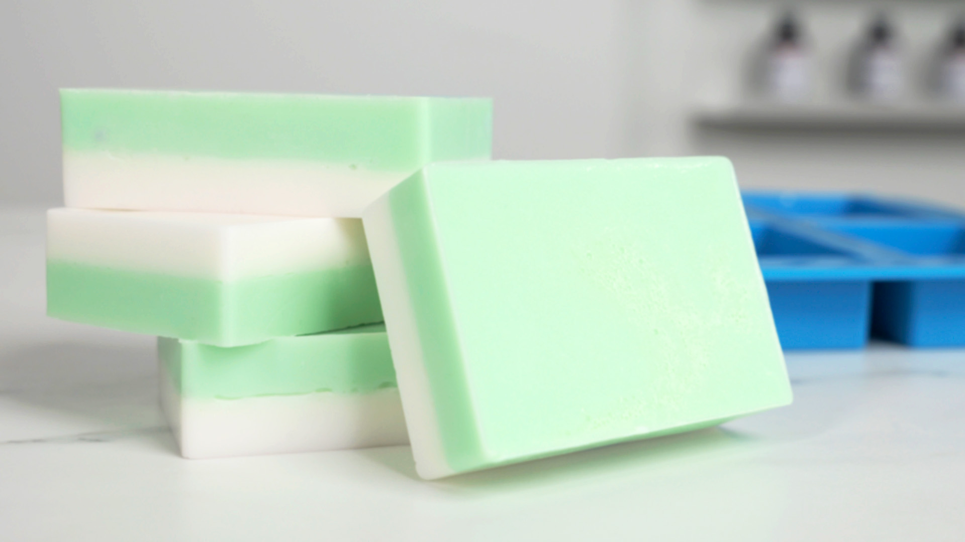  Rectangle Silicone Soap Mold 4oz Large Soap Molds for Soap  Making,Rectangle Silicone Mold for Soap : Everything Else