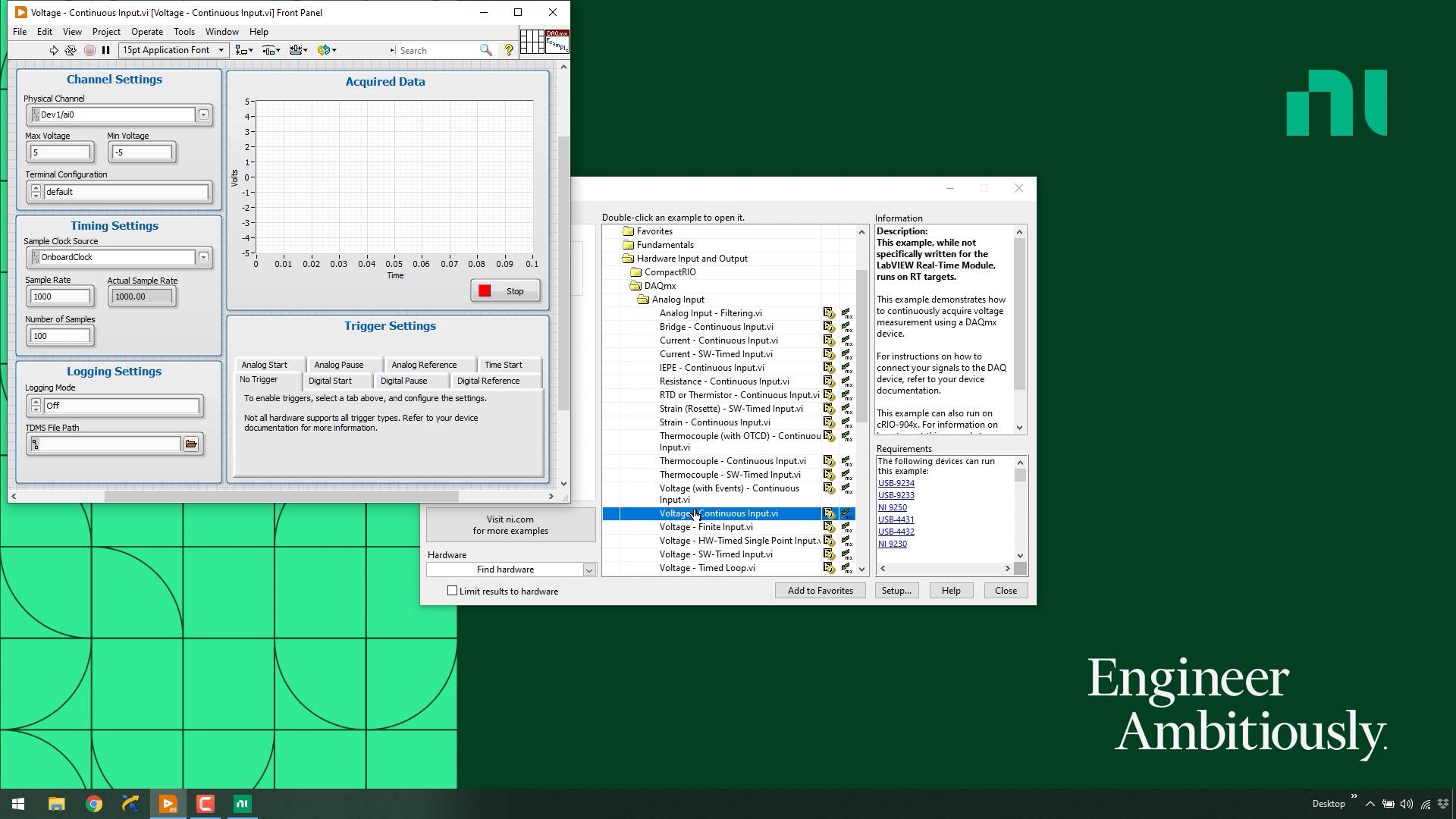 [動作確認済]NI PCIe-6353データ収録ボード(LabVIEW) PCIe-6353 and USB-6353 Specifications - NI