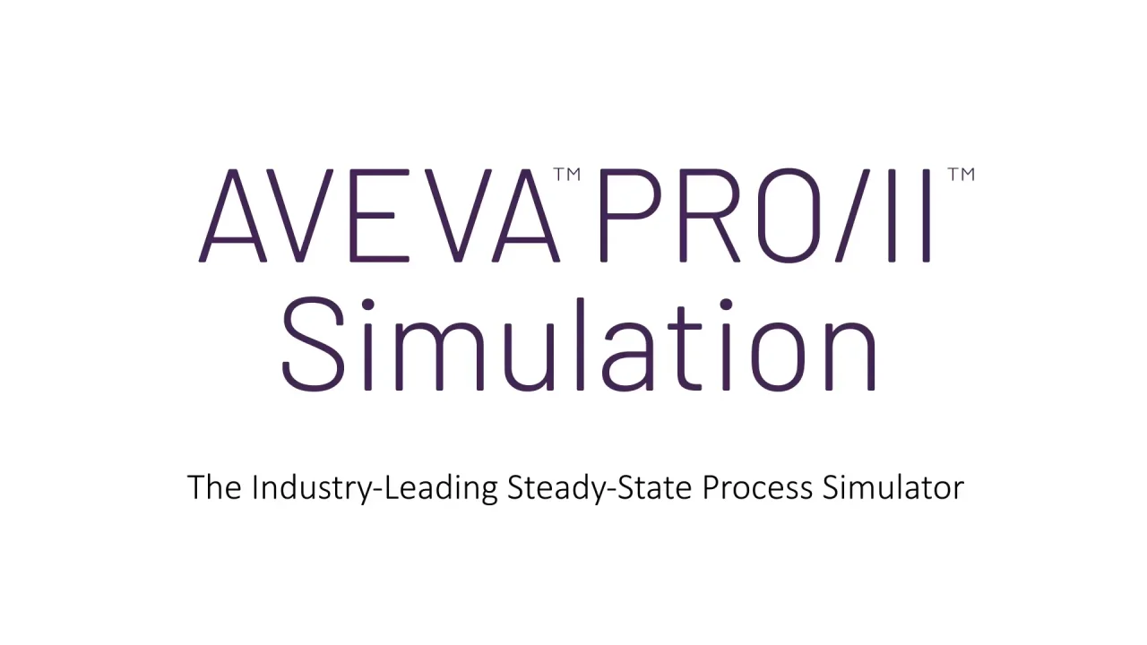 AVEVA PRO II Simulation