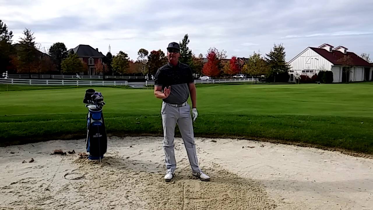 Alignment and Set-up in a Fairway Bunker