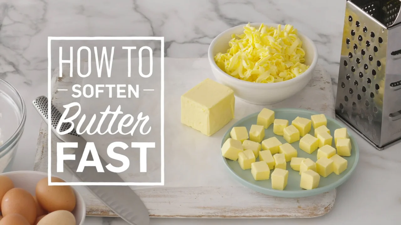 How to Soften Butter Quickly and Easily