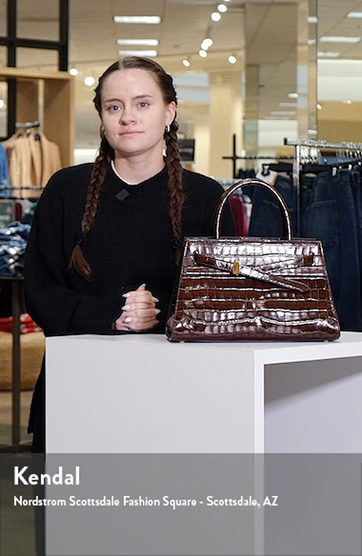 Veronica Beard Croc Embossed Dash Bag | Nordstrom