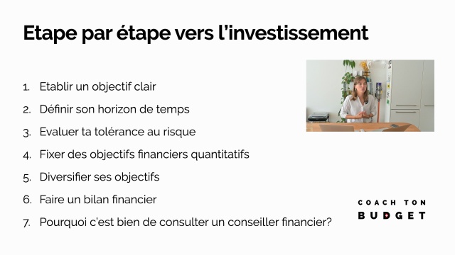 Extrait de la leçon Définir tes objectifs financiers