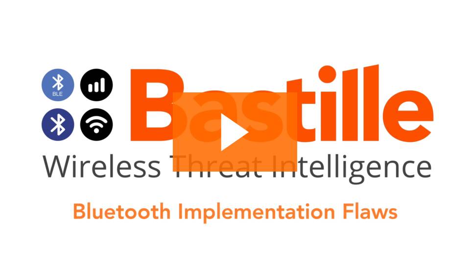 Bluetooth threats - implementation flaws - mitigation: 7c03d6d0044b5f0ffb4d9814b741e147