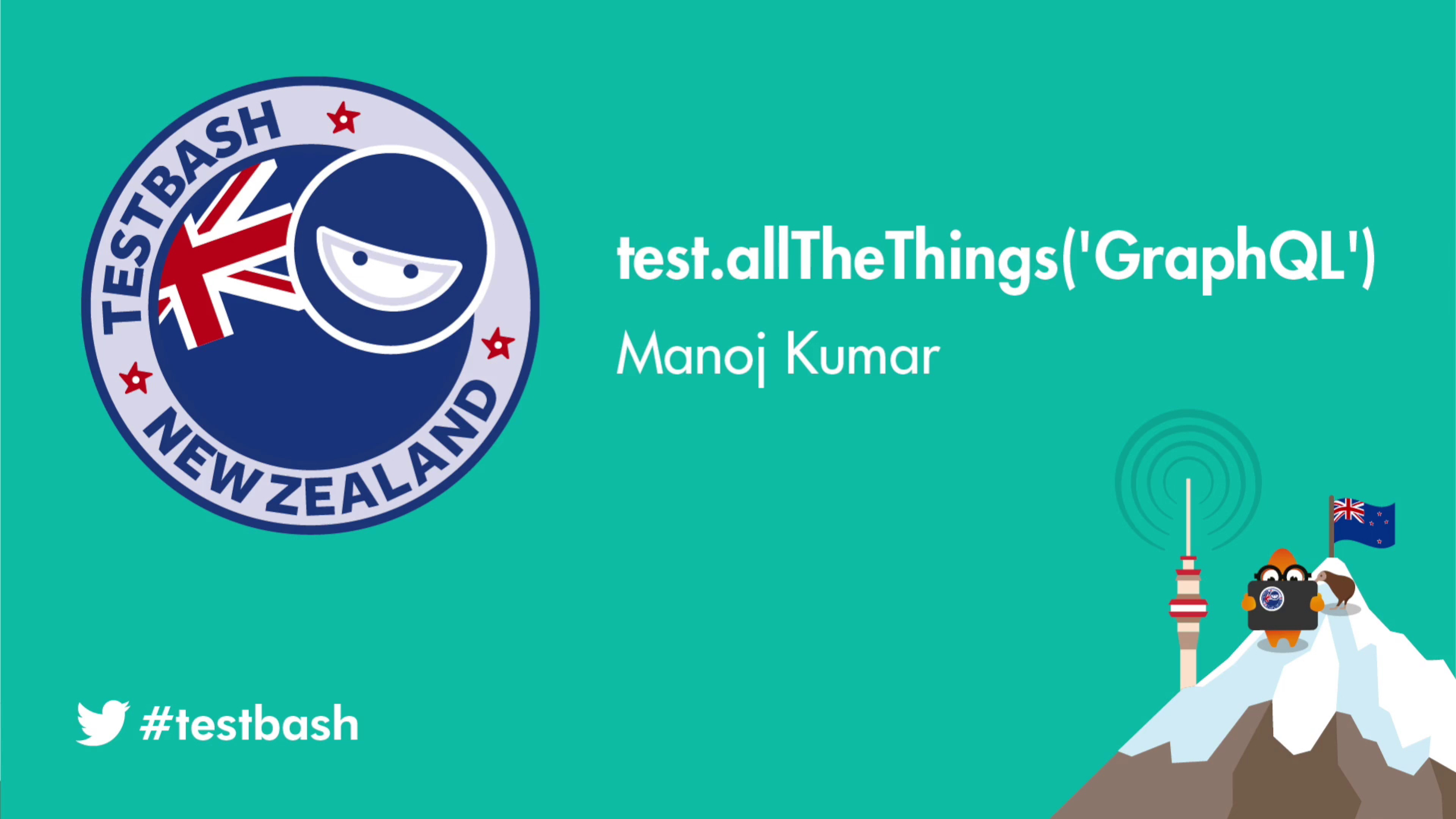 test.allTheThings('GraphQL') - Manoj Kumar