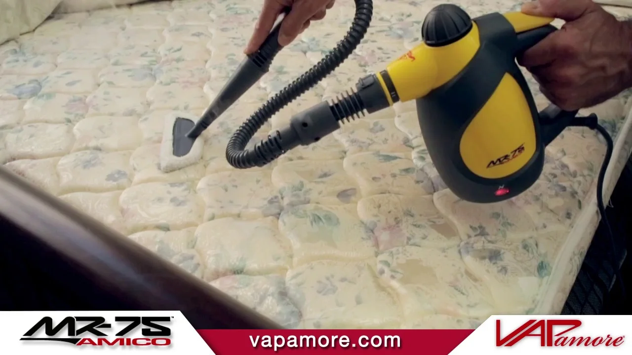 Vapamore MR-75 Steam Amico Handheld Home Steam Vapor Cleaner OPEN BOX 