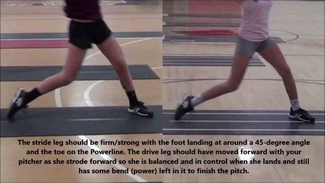 Back Foot & Heel in Pitching