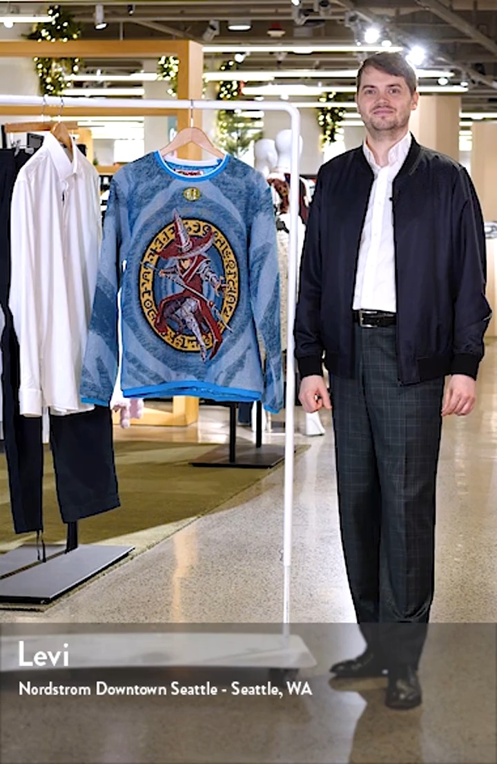 VERYRARE Wizard Jacquard Sweatshirt | Nordstrom