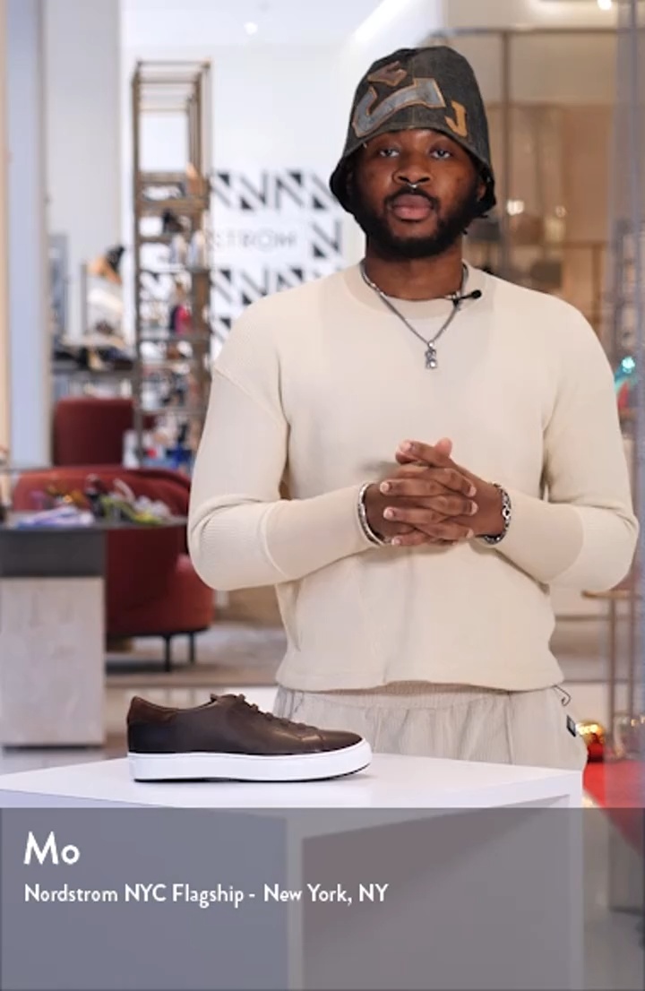 Johnston & Murphy Anson Lace to Toe Sneaker (Men) | Nordstrom