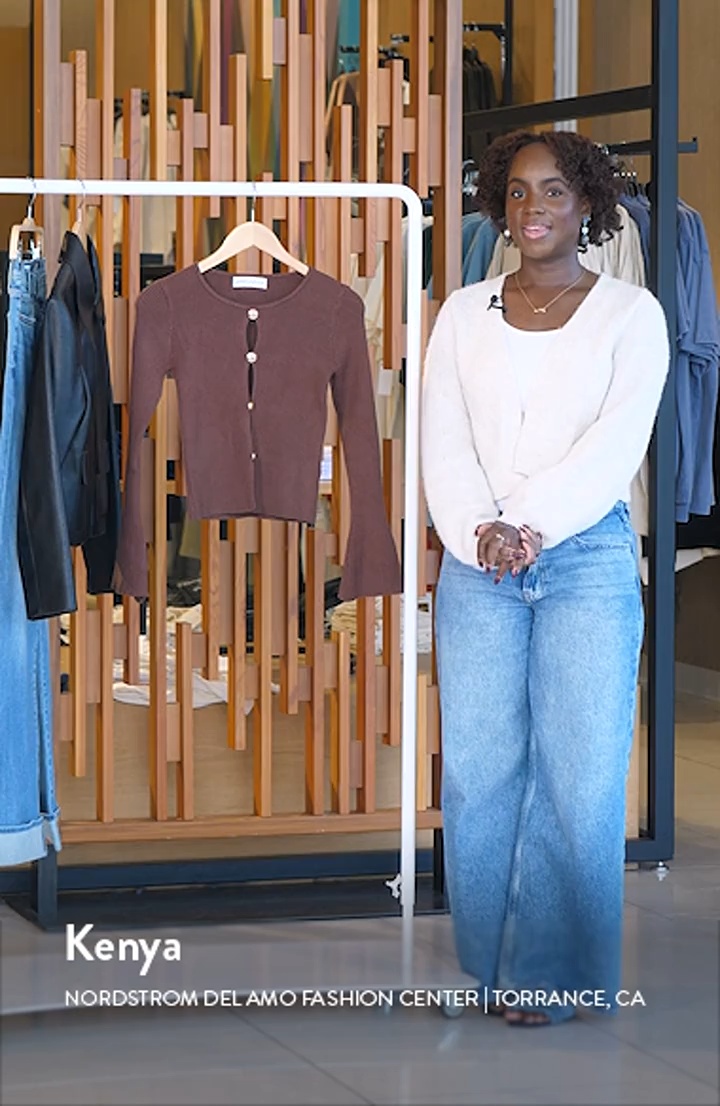 Petal & Pup Rosienna Cutout Rib Top | Nordstrom