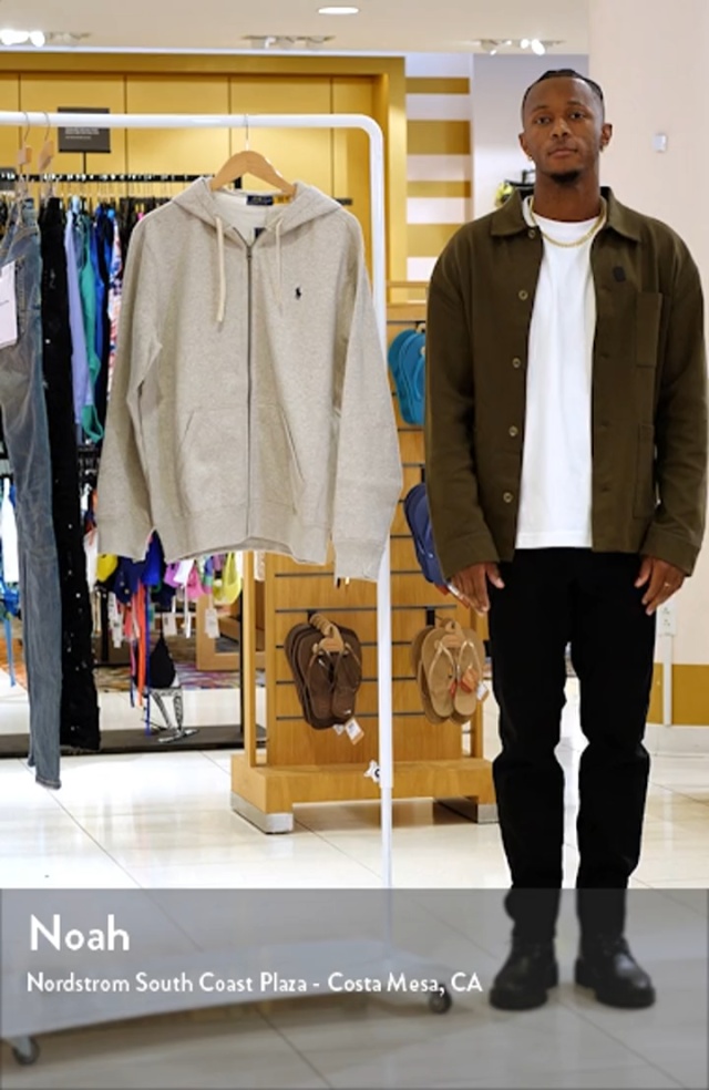 Double Knit Zip-Up Hoodie