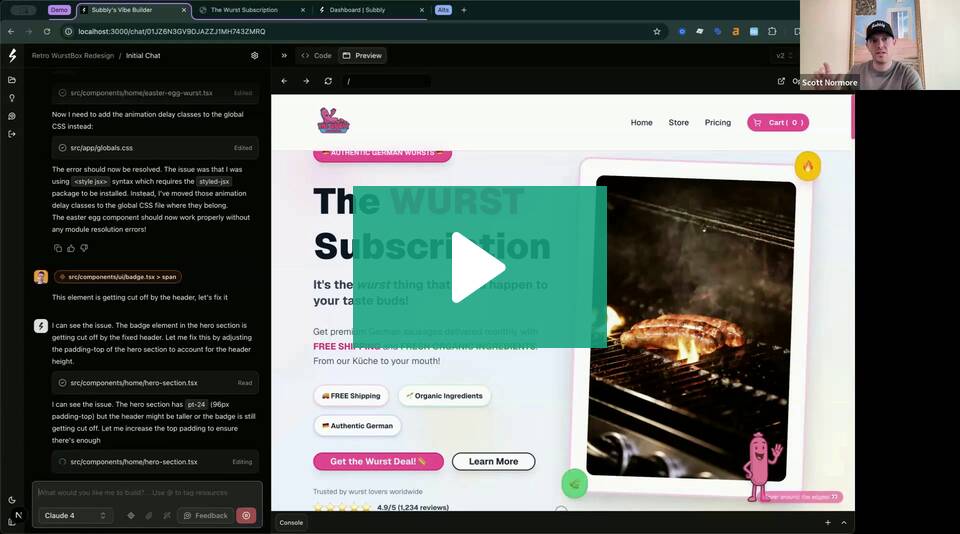 Join the AI Builder waitlist - Subbly