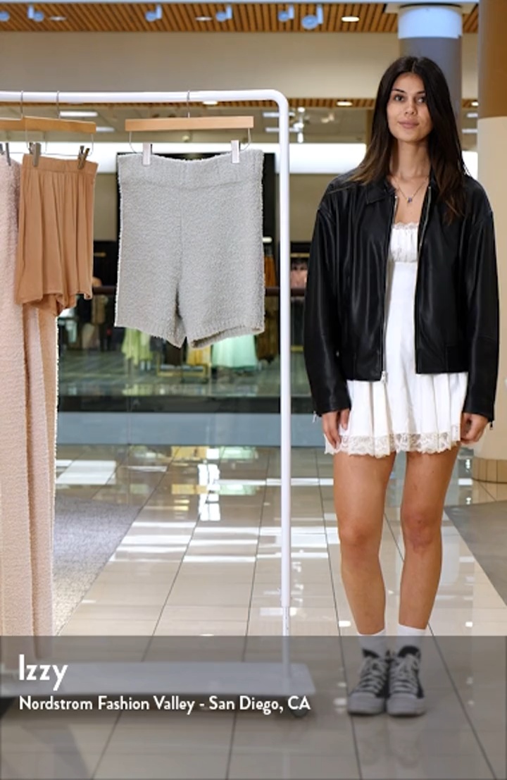 SKIMS Cozy Knit Unisex Shorts | Nordstrom