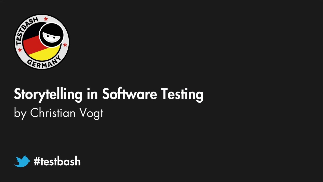 Storytelling In Software Testing - Christian Vogt image