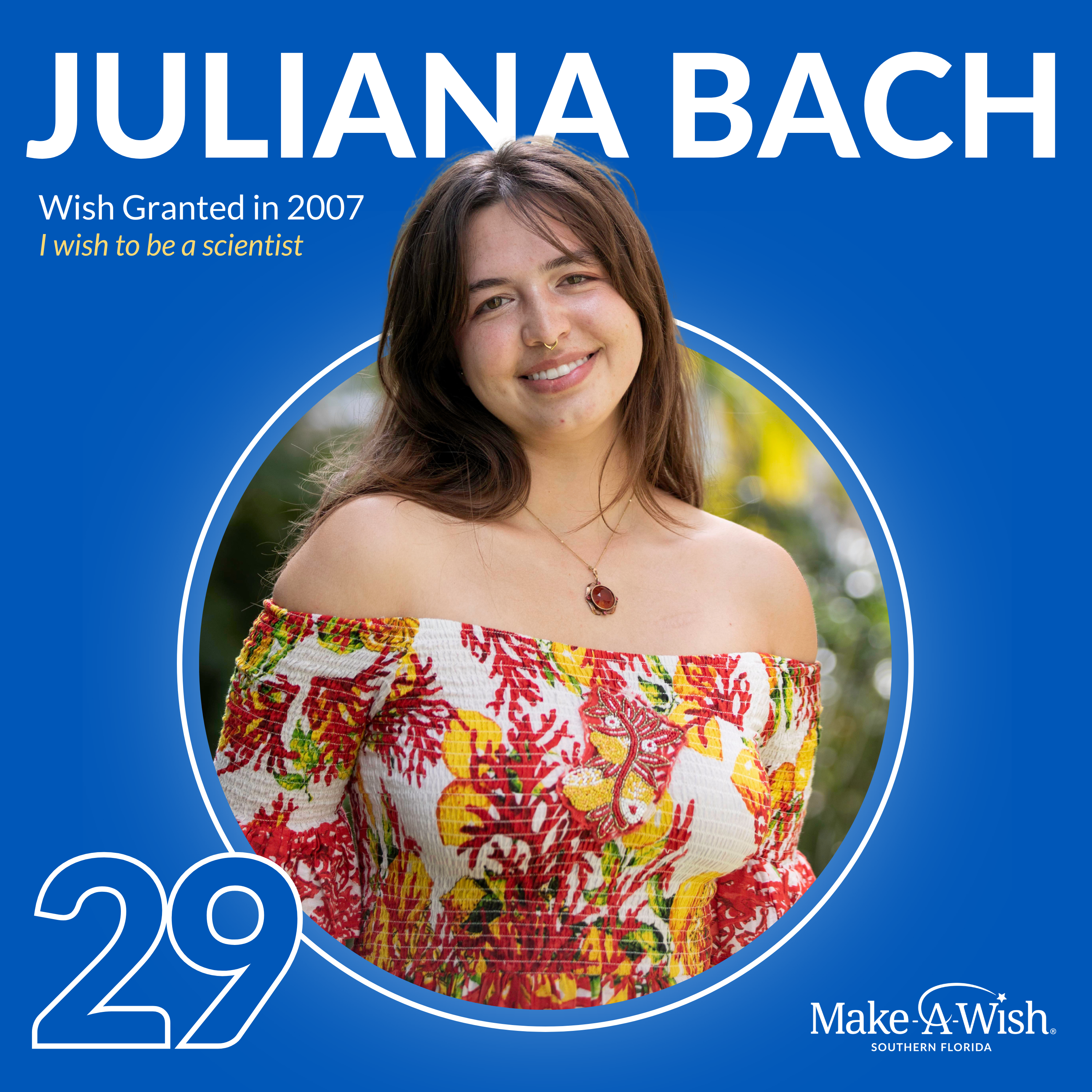 EP29 - Wish Alumnus Juliana Bach - On Following Her Dream episode artwork