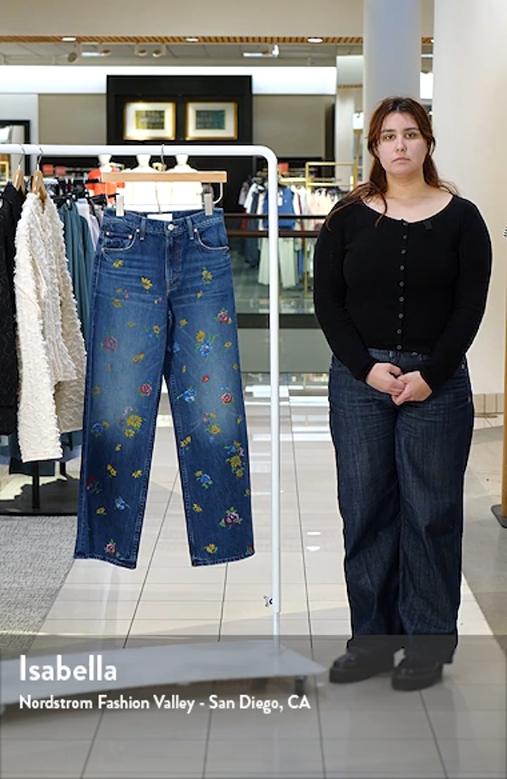 The Rerun Zip Sneak Wide Leg Jeans (Women) | Nordstrom