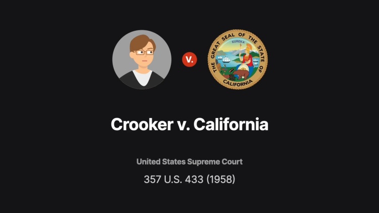 Crooker v. California