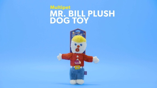 Multipet Mr Bill Plush Dog Toy Chewy Com