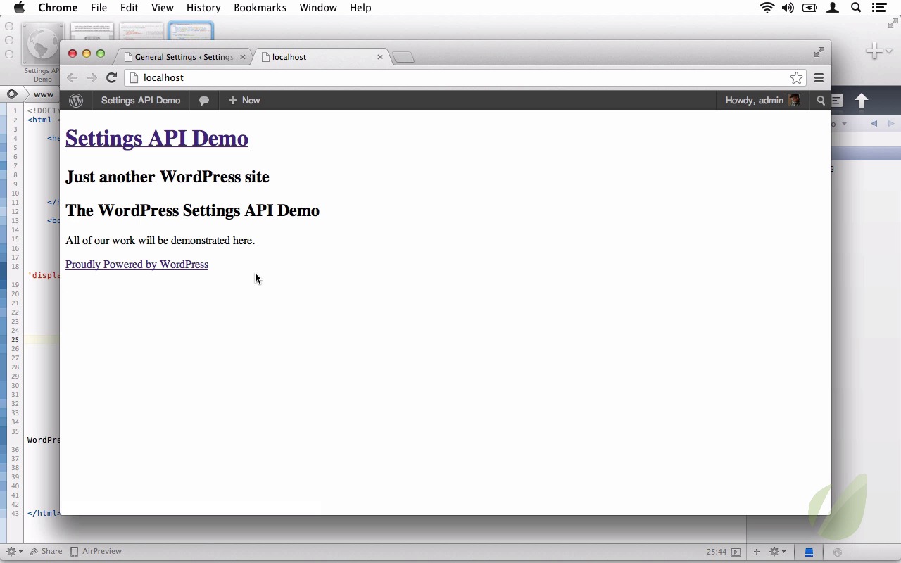 Using The WordPress Settings API - Retrieving Our Data