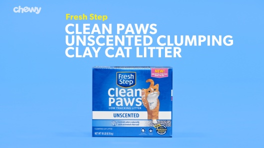 Fresh Step Clean Paws Triple Action Clumping Cat Litter, 22.5 lb