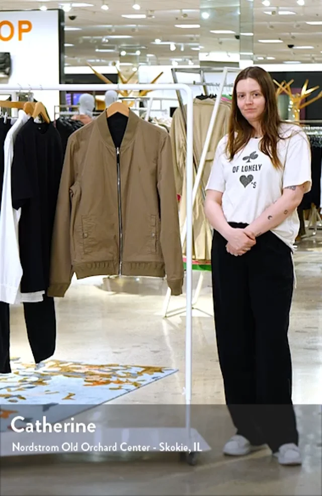 AllSaints Bassett Reversible Bomber Jacket | Nordstrom