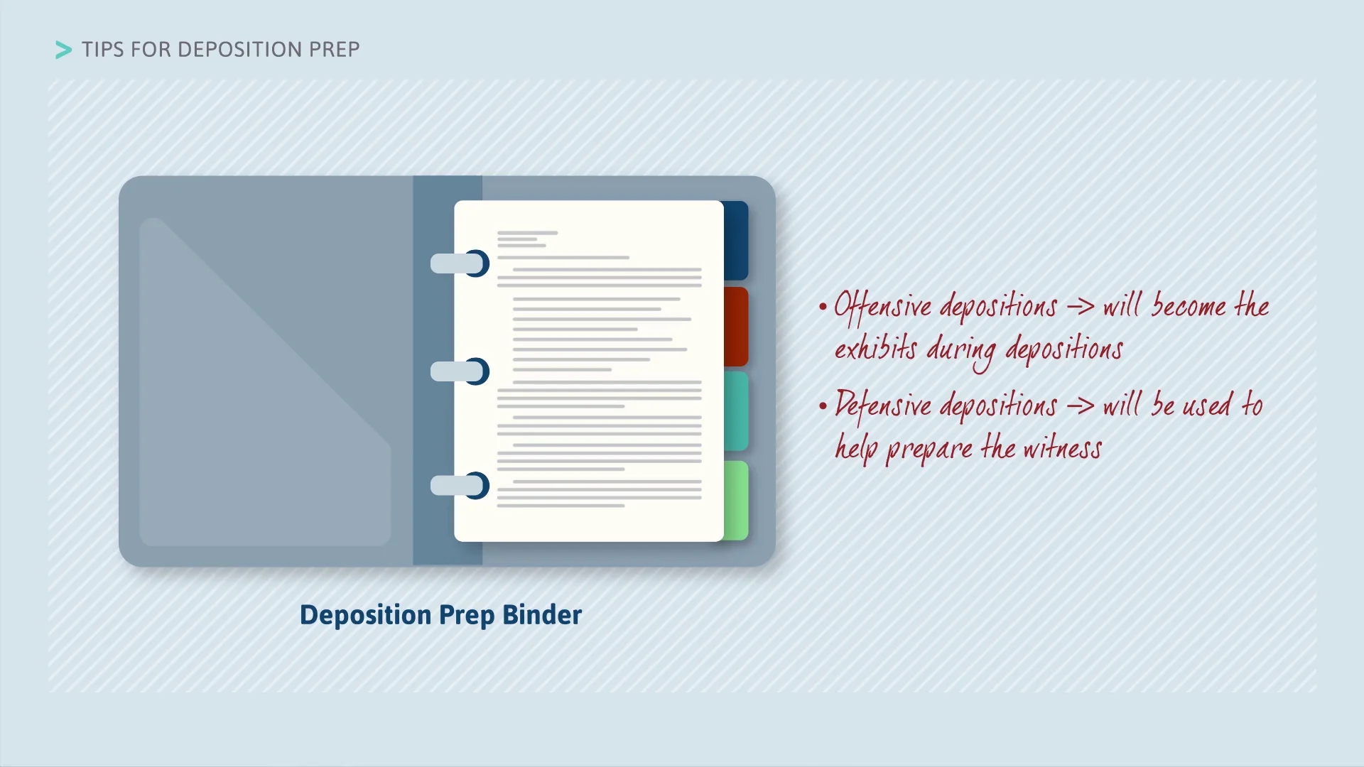 Tips For Deposition Prep - Civil Litigation Basics