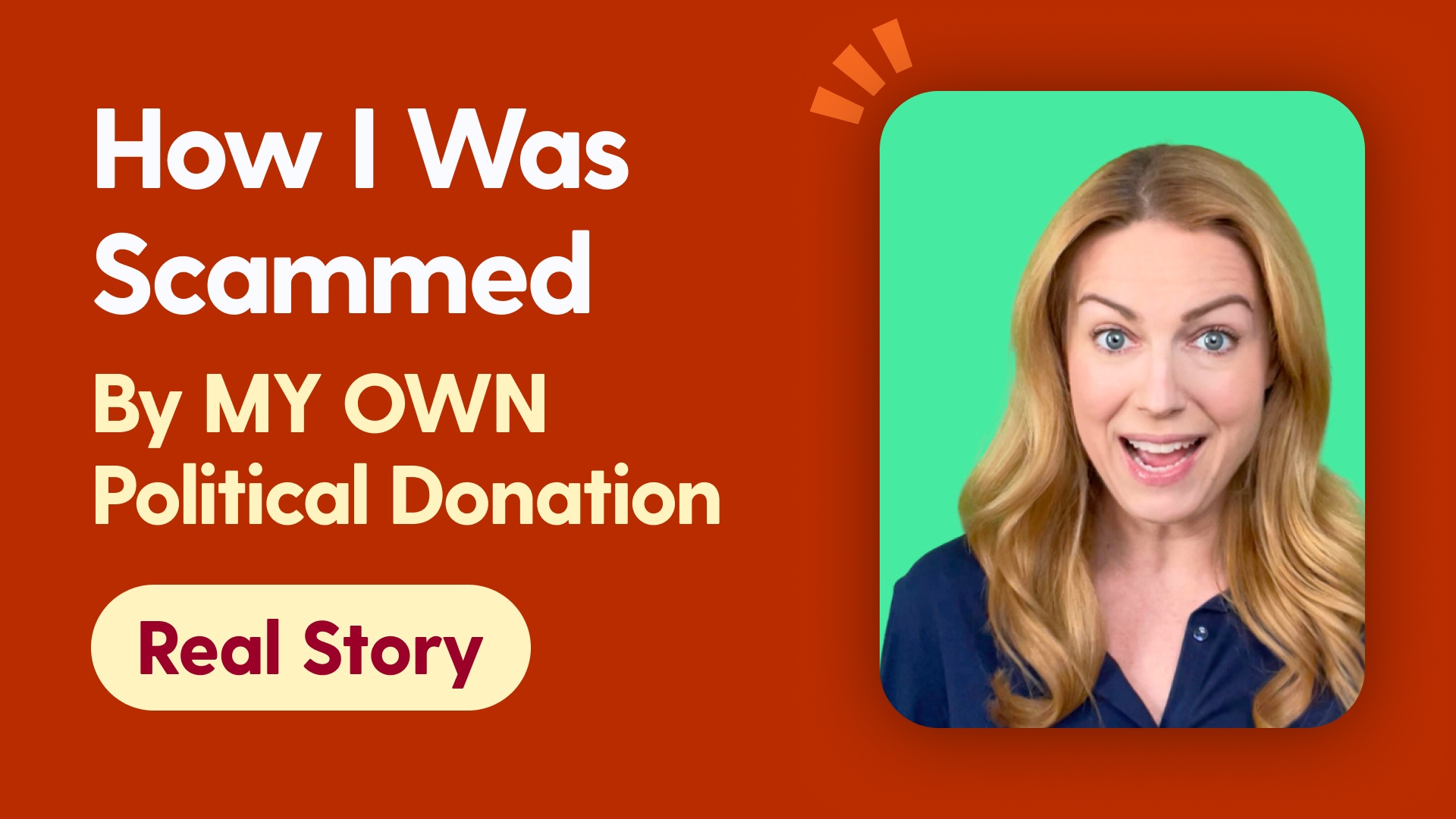 How I Was Scammed By MY OWN Political Donation
