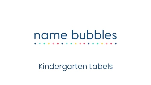 Kindergarten Labels: Space Labels For School