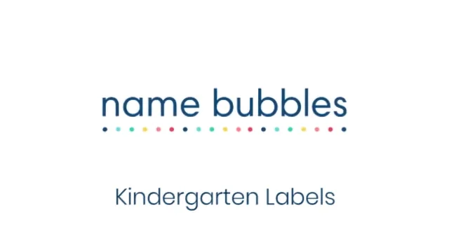Kindergarten Labels: Space Labels For School