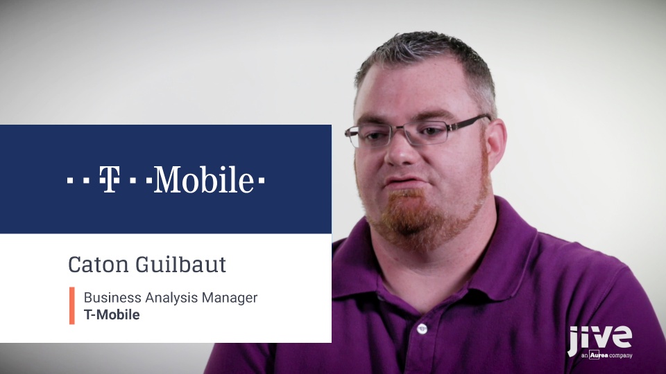 T-Mobile - Customer Success Story (Caton Guilbaut - Business Analysis Manager)