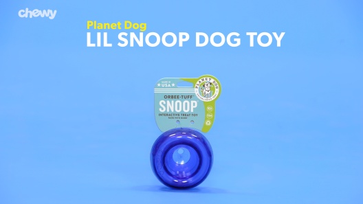 Planet Dog Orbee-Tuff Lil Snoop Dog Toy Blue