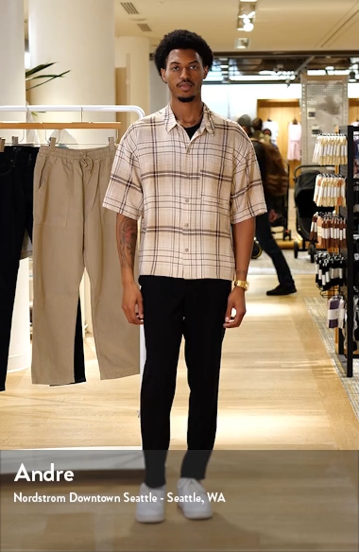 Public School Short Sleeve Button-Up Shirt