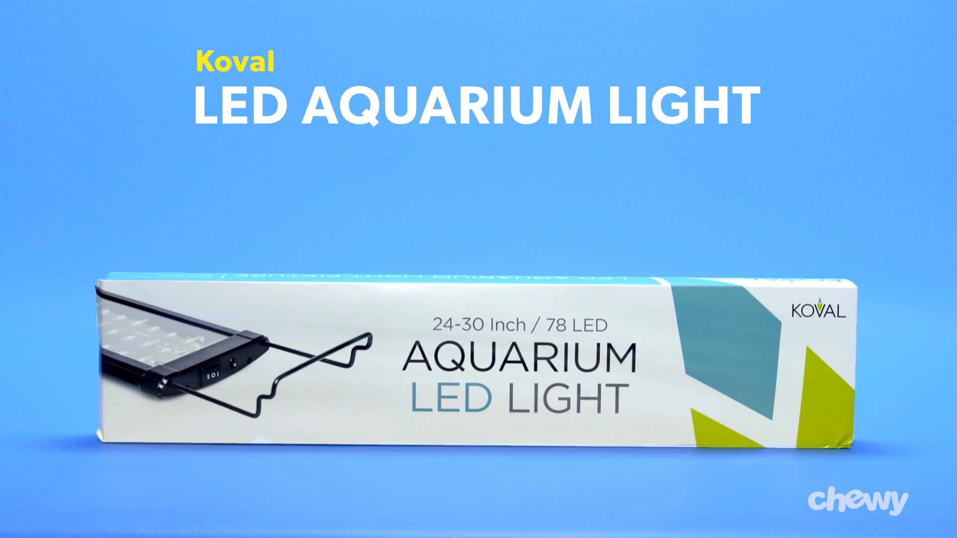 KOVAL LED Aquarium Light 24 30 in 78 LED Chewy