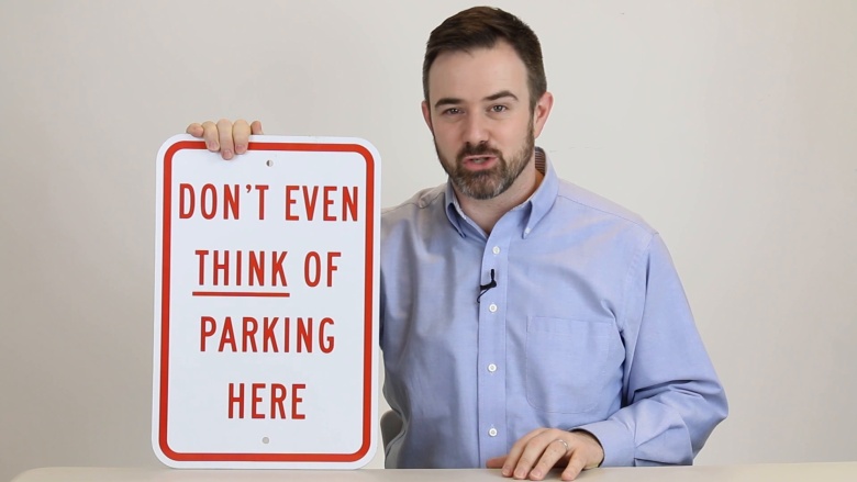 Funny Parking Signs