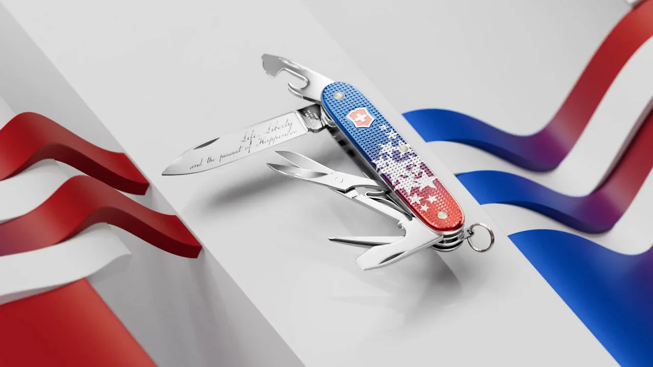 Victorinox's America's 250th Anniversary Pioneer X Alox Limited