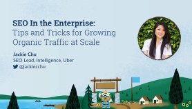 SEO In the Enterprise: Tips and Tricks for Growing Organic Traffic at Scale video card