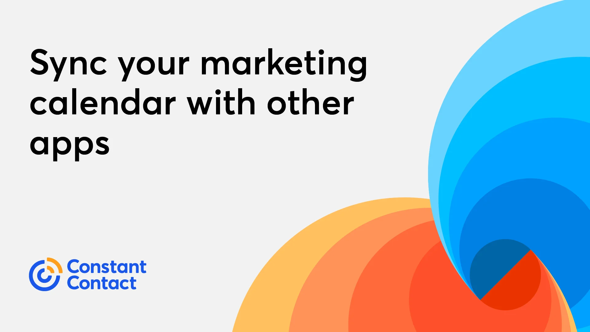 Sync your Constant Contact campaigns to your personal calendar