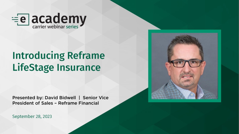 Introducing Reframe LifeStage Insurance