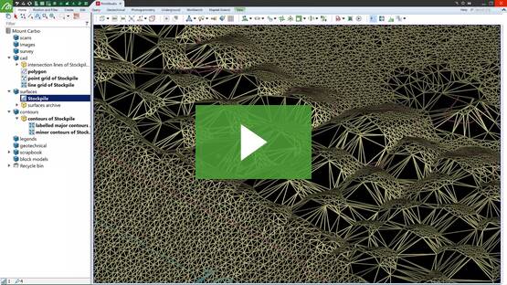 How to select object and primitives in the PointStudio or PointModeller project explorer and view windows